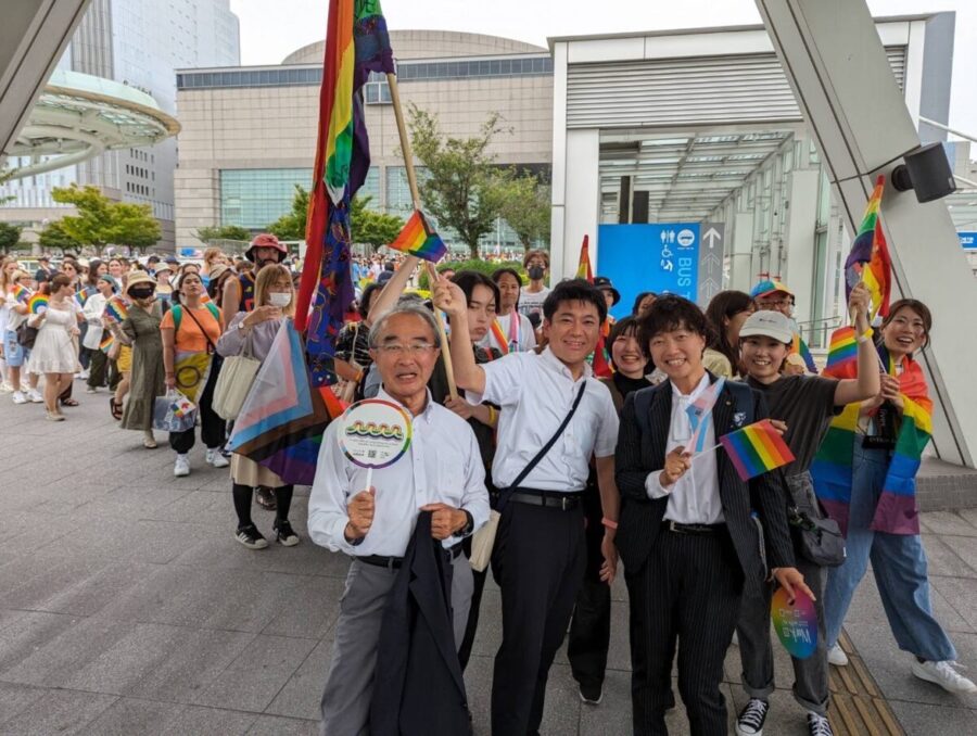 名古屋レインボープライド　パレードに参加させていただきました。