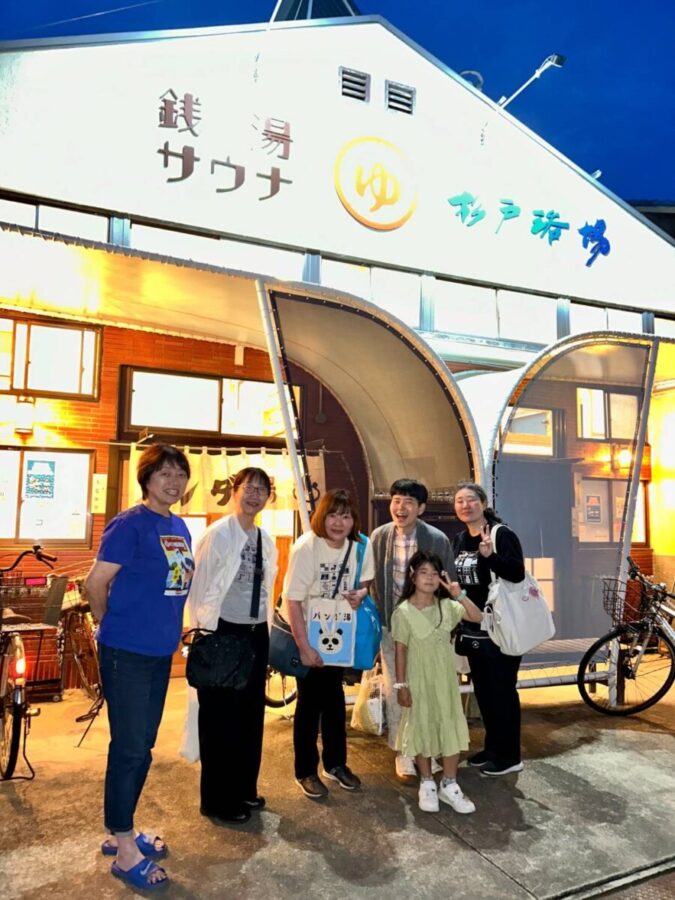 名古屋銭湯女子部御一行さまがいらっしゃいました。