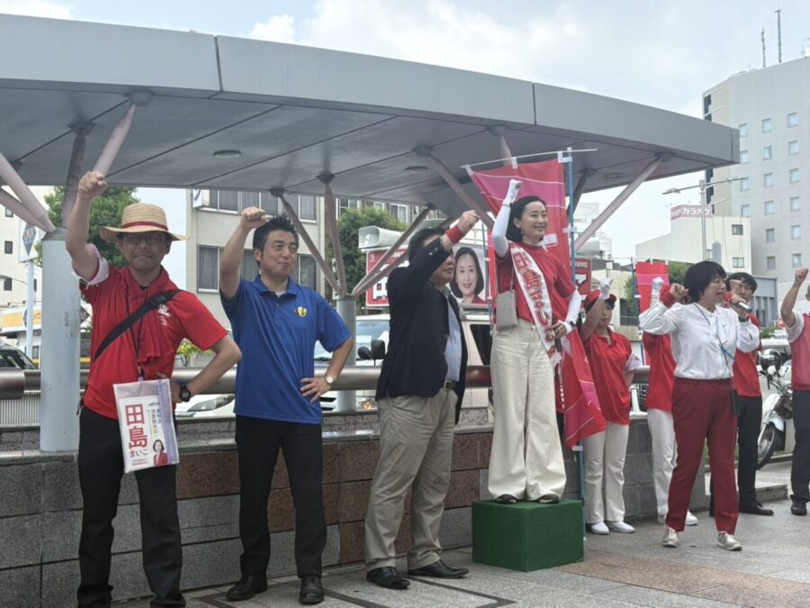 いよいよ始まりました参議院選挙初日