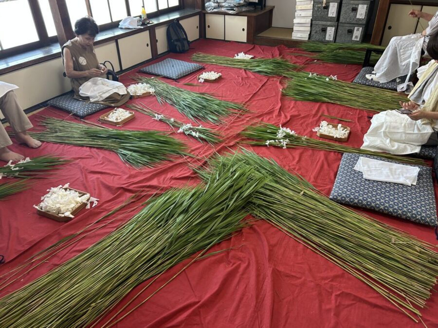 真清田神社　輪くぐり